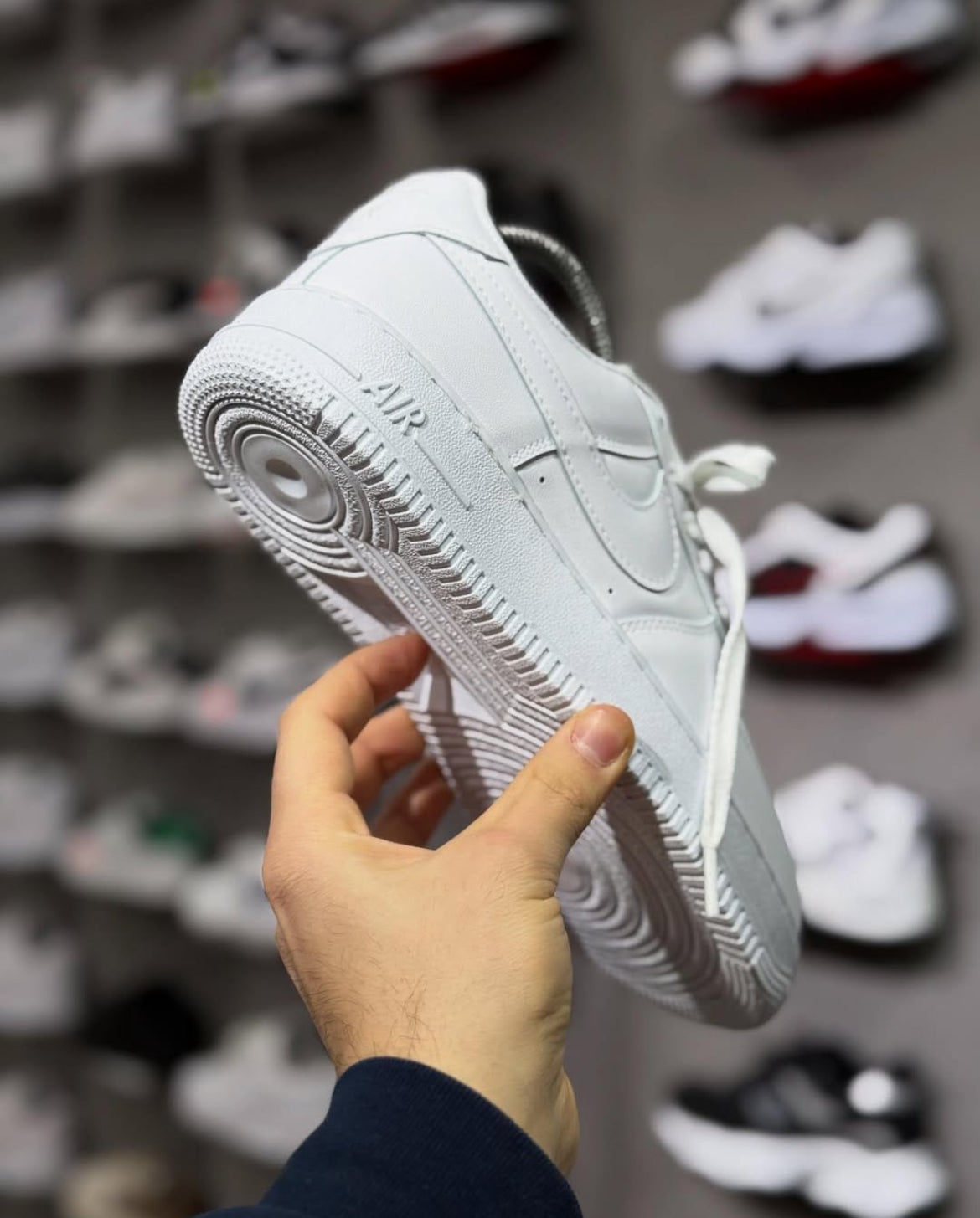 White Air force shoes