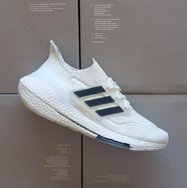 Shoes Ultra Boost Black White Sole Athletic