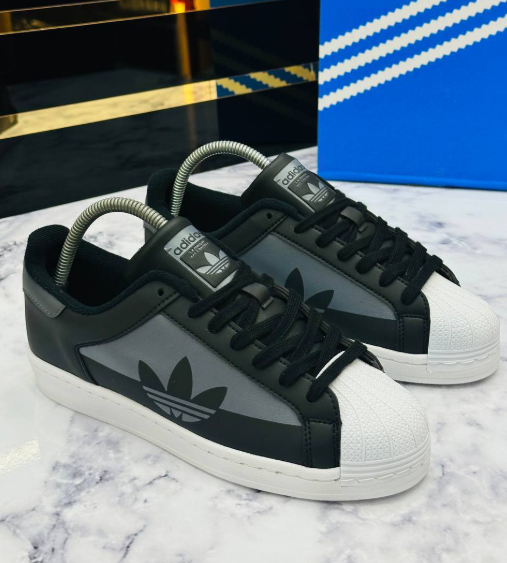 Adidas Originals Superstar Reflective Pack 'Black Grey'