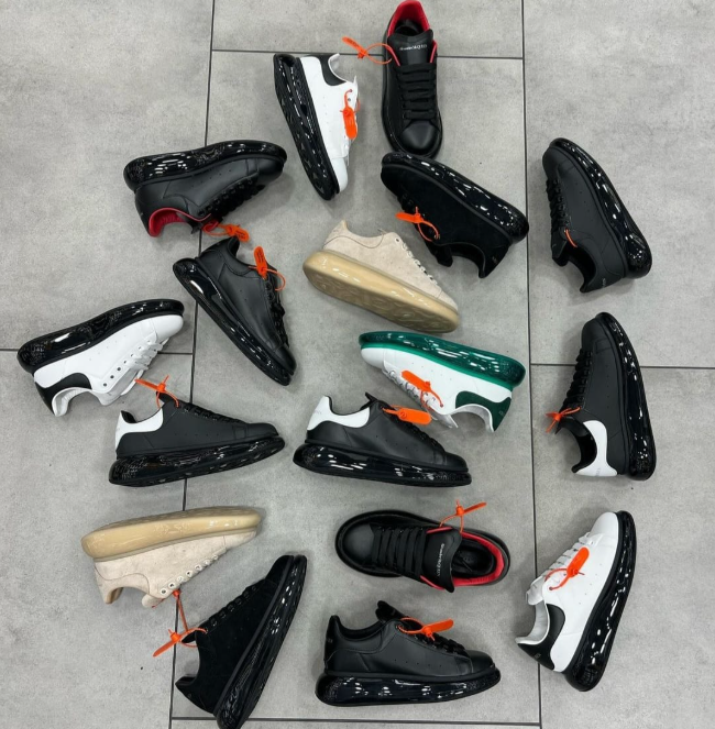 Alexander macqueen high sole walking casual shoes