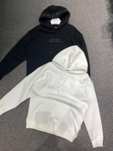 Oversized Hoodie Sweatshirt Pullover Fleece Cotton