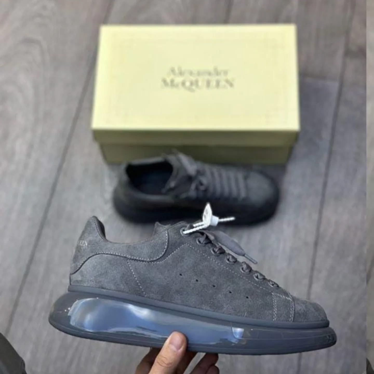 Alexander macqueen high sole walking casual shoes