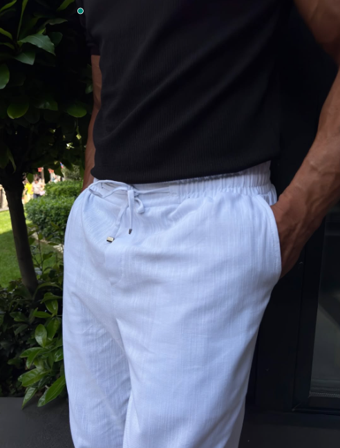 Pants Relaxed Fit Drawstring Waist