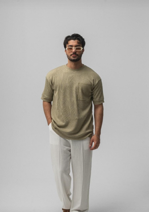 T-Shirt Knit Short Sleeve with pocket