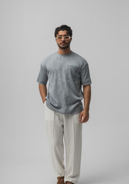 T-Shirt Knit Short Sleeve with pocket