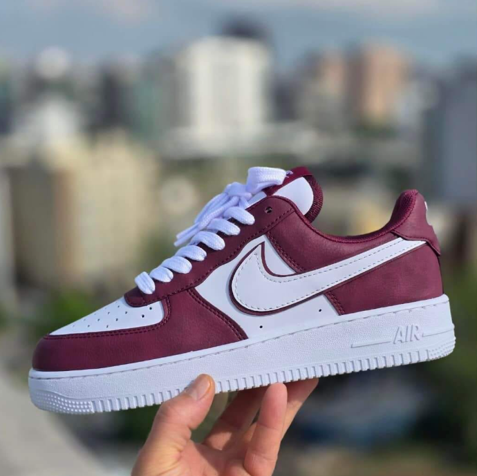 Mens Nike Air Force Night Maroon