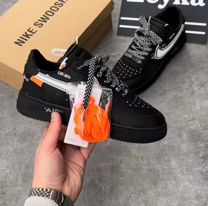Off-White x Nike Air Force 1 Black