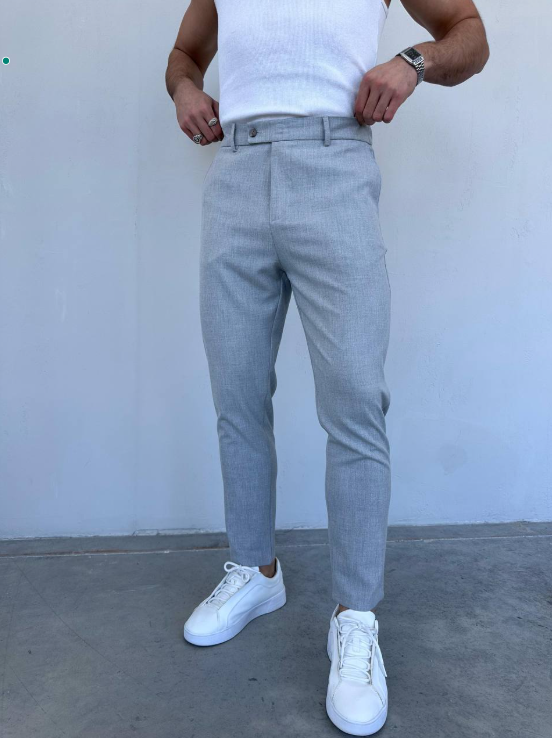 Slim Fit Pant Casual Stretch Slacks