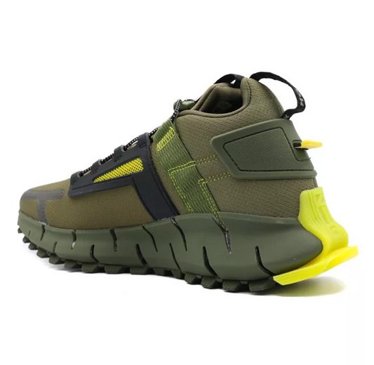 Reebok Unisex-Adult Zig Kinetica Edge Sneaker Olive, Gray