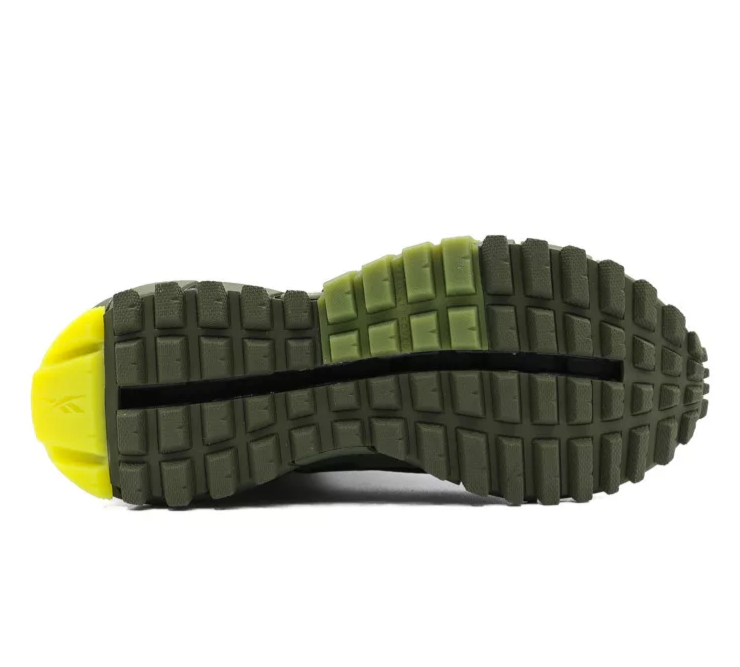 Reebok Unisex-Adult Zig Kinetica Edge Sneaker Olive, Gray