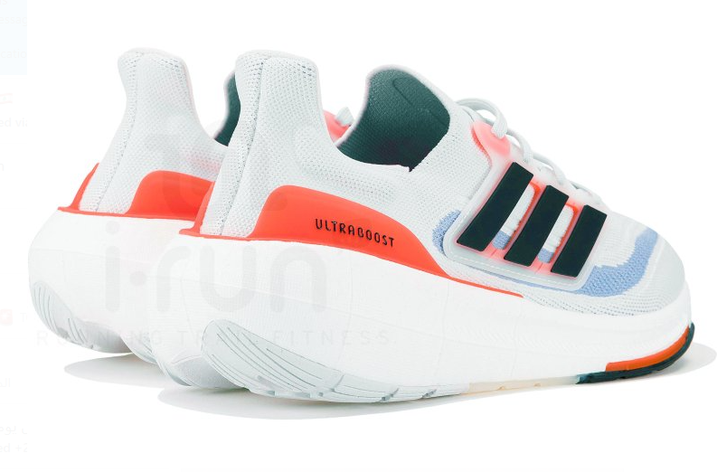 adidas UltraBoost Light White Solar Red